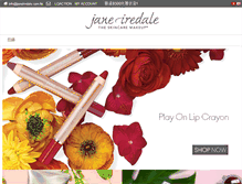 Tablet Screenshot of janeiredale.com.hk